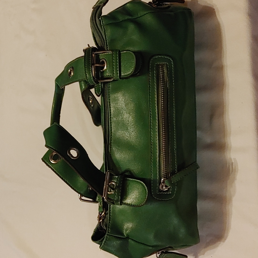 Y2K GREEN MINI DUFFLE HANDBAG by ALDO